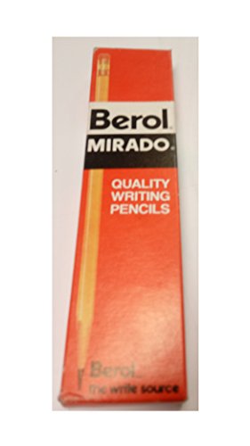 Berol, 174-2 Mirado, Eagle Writing Pencil, Chem-sealed, Made in Usa, These Were Made in the 70s Before Sanford Took Them Over Sold in Units of 12 Pencils