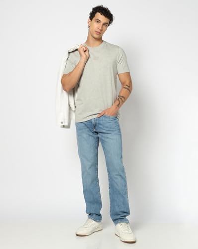Image of Men Printed Regular fit Half Sleeve Round Neck T-Shirt