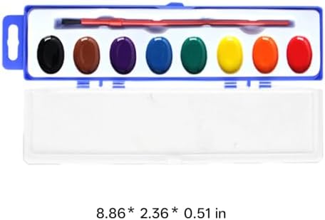 Watercolor Paint Set 12 Pack Washable Watercolors with Brushes for & Adults – Watercolor Paints for Classrooms Parties and Activities Watercolors for For Use