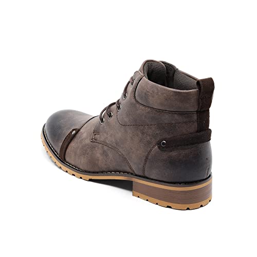 Metrocharm MC152 Men's Lace Up Cap Toe Casual Oxford Boot3