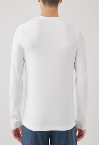 Pact Organic Cotton Men's Long Sleeve Crew Undershirt2