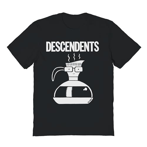 Amazon.com: Descendents Band T Shirt Milo Coffee Pot Adult Black