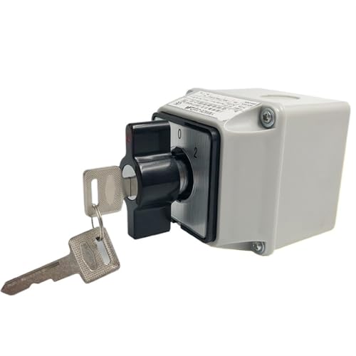 Commutateur rotatif à cames avec boîtier de protection et vis LW26