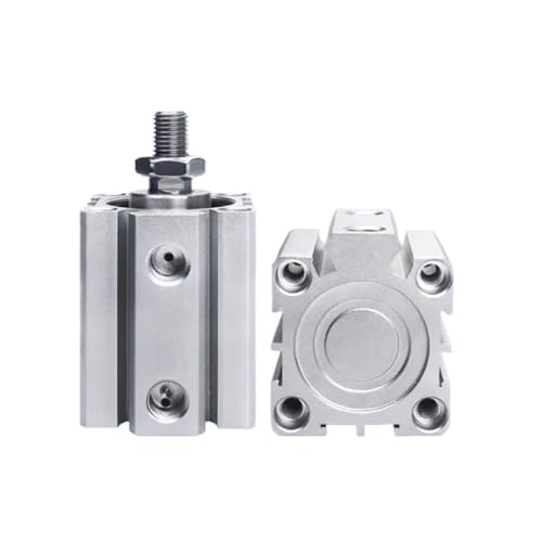 Vérin pneumatique compact SDA double effet pour automatisme précis - 4
