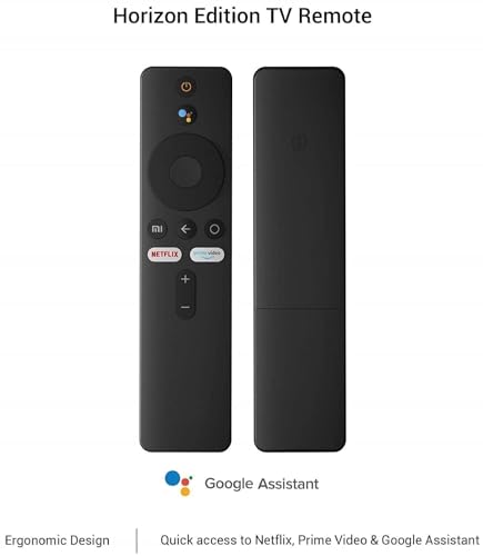 Image of BLACKSHEEP Remote Control Compatible with Mi Orignal Smart TV Remote with Bluetooth Voice Function Control (Pairing Must After Work)-Black