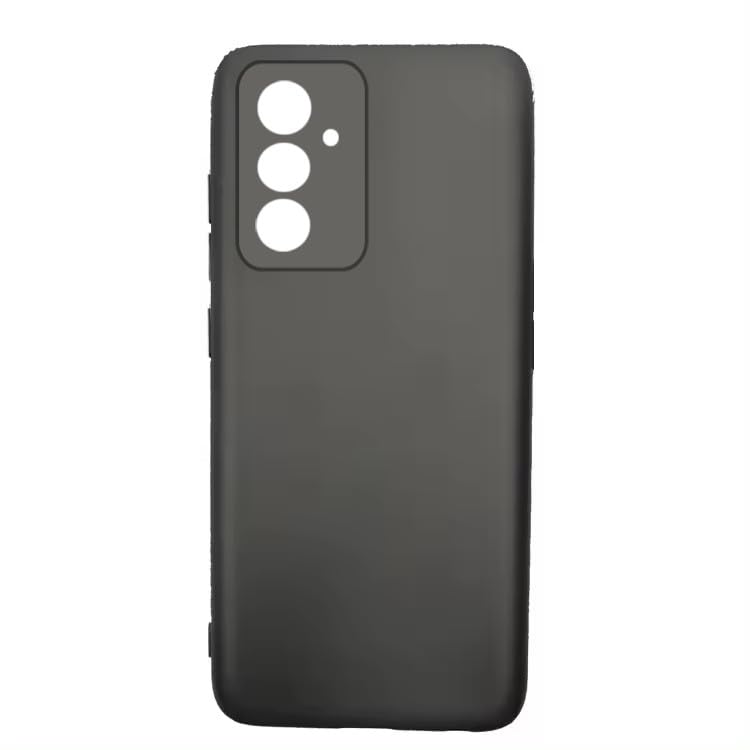 Image of amazon basics Protective Mobile Cover (Soft & Flexible Back Case) for Samsung Galaxy A55 5G-TPU-[Black]