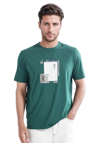 Image of Rare Rabbit Regular fit Graphic Print t-Shirt