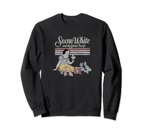 Sweat Disney Blanche-Neige et les Sept Nains vêtement pull oversize femme