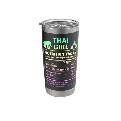 Thai Girl Funny Thailand Stainless Steel Insulated Tumbler