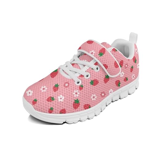Boys Girls Shoes Lightweight Strap Sneakers Single Buckle Tennis Shoes Sports Running Athletic Sneakers for Kids