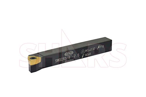 Set de 7 herramientas de torneado de carburo de 3/8" miniatura 8