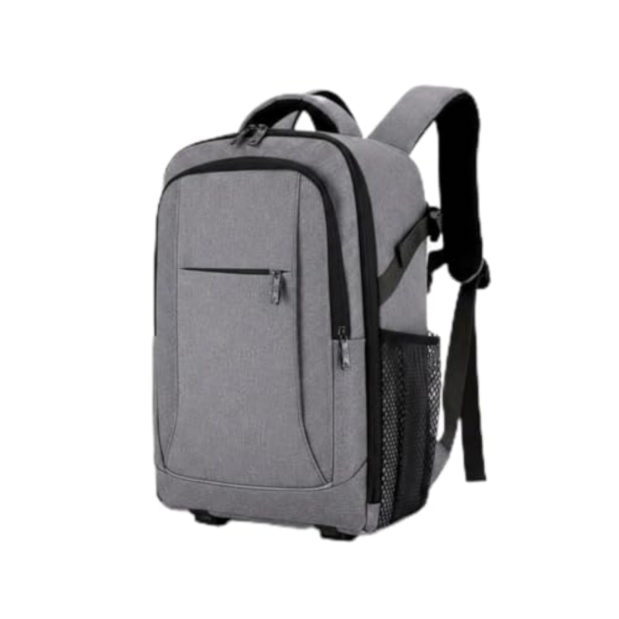 Adjustable Dividers Camera Backpack for Photography, Grey