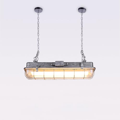 Suspension LED style industriel américain pour comptoir de bar et bureau rétro