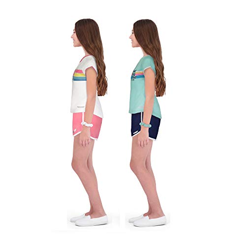 Hind Girls Short Set 2 Piece Athletic Shorts and Workout Tops for Kids2