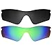 IMYTPFT Compatible/Replacement for Lenses oakleys Radar Path Black/Green