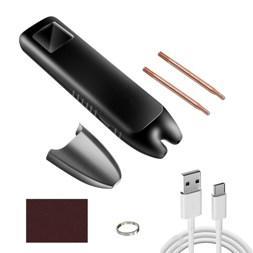 Akku-Punktschweißgerät, 99 Gear einstellbares Handschweißgerät, tragbares Punktschweißgerät mit 3000mAh Akku, Schweißen von plattierten Nickelblechen 0,1-0,25mm