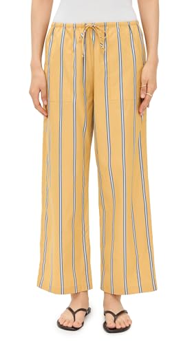 DONNI. Women's The Stripe Pop Drawstring Pants