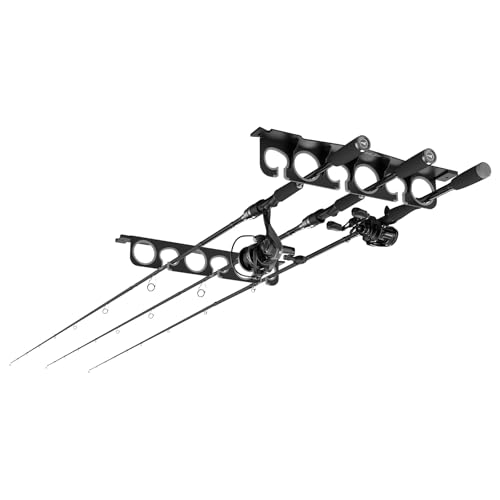 Image of KastKing Horizontal Fishing Rod Holder, Gray, 1 Pack