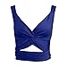 Aniywn Womens Black Tank Top Cropped Spaghetti Strap Deep V Neck Backless Tops for Women Slim Fitted Tie Sleeveless Camisole