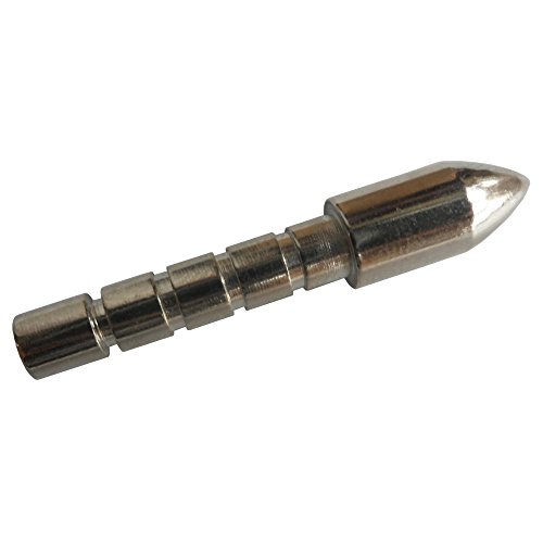 Zzuus 3Pcs/6Pcs/12Pcs Field Point Broadhead 100 Grains Insert Tips Arrows For Compound Bow Arrows And Crossbow Bolts For Bow Hunting And Target Archery Practice (3Pcs) #TOP3