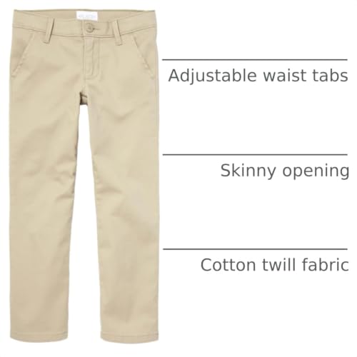 Image of The Children's Place Girls' Uniform Skinny Chino Pants