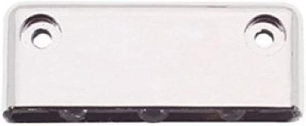 003-1200-7 003 Series Amber/Chrome 3-LED Step Light with Surface Mount
