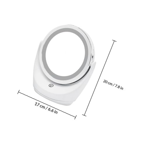 Espejo de maquillaje LED con atenuación y giro 360° miniatura 2