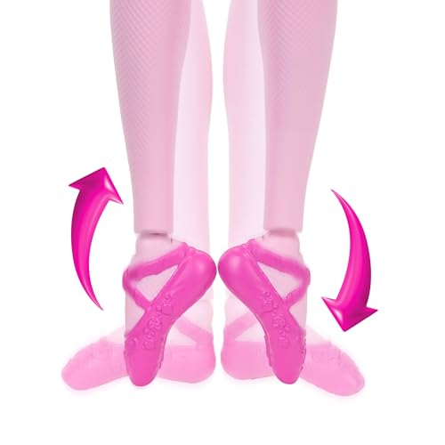 Muñeca con tutú Barbie el Cascanueces JLW54 transformable y accesorios 4