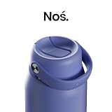 ION8 PRIMO URBAN Butelka Termiczna 540 ml (18 oz)- Szczelna Butelka ze Stali Nierdzewnej z Pokrywką ze Słomką, Szybki Przepływ, Do Zimnych Napojów, Do Uchwytu Samochodowego, Liliowy
