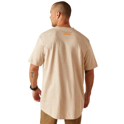 Image of ARIAT Men's Rebar Cotton Strong Block