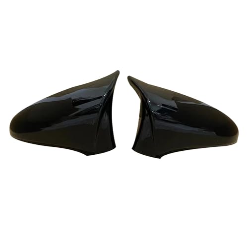 自動車部品、 レクサス IS ES GS LS CT RC F-Sport IS200 IS250 IS300 IS350 2014-2020 対応 サイドミラーカバーキャップ 追加ミラーカバー(Gloss Black)