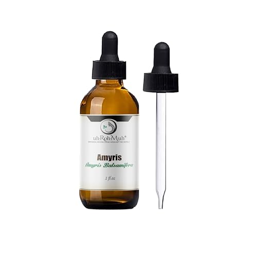 Aceite esencial puro de Amyris 1 oz natural miniatura 1