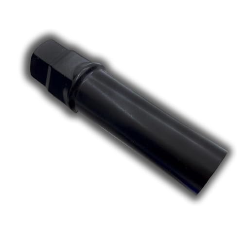 Image of Small 6 Spline Lug Nut Socket; Replacement 6 Point Spline Drive Tuner Wheel Lock Lug Nuts - 17.6mm Inner Diameter - 19mm 3 /4 21mm 13 /16 Hex Socket Wrench