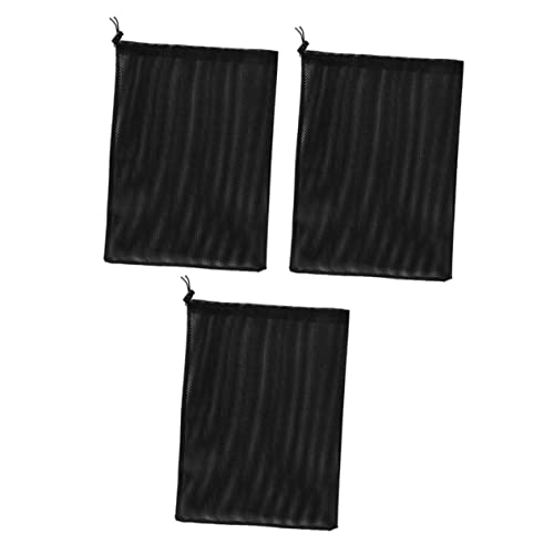 Hemoton 3sets 3pcs Water Pump Durable Polyester Drawstring Mesh Bag for Aquarium and Use Protects Pump Fish from Debris Easy to Clean 3pcs*3