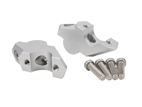 Rehausseurs de guidon pour F850GS et F900R avec inclinaison arrière pour position ergonomique