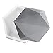 NICOLE Hexagon Concrete Wall Brick Silicone Mold Stone Cement Mould Home Decorative Tool