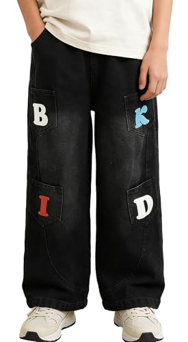 Jean baggy garçon coupe ample résolvant le manque de confort des pantalons serrés