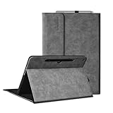 Découpes précises et porte-stylo élastique : les découpes précises permettent un accès facile à toutes les commandes et fonctions du Surface Pro 12