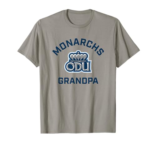 Old Dominion University ODU Monarchs Arched Grandpa T-Shirt