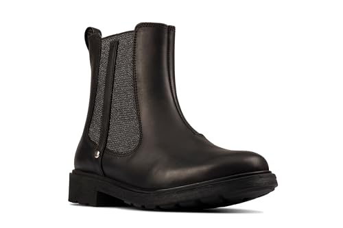 Clarks Astrol Orin K, Unisex Children's Chelsea Boots3