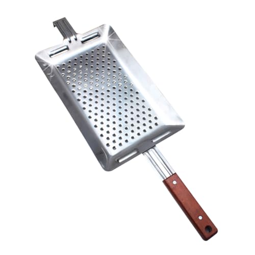 PRETYZOOM Spaetzle Maker 2-Piece Set Stainless Steel Noodle Press Tool for Traditional German Pasta for Home Cooking and Kitchen Use