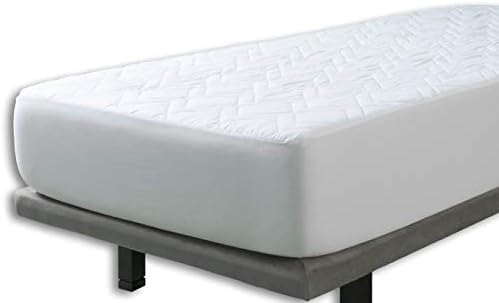 Velfont Cotton Quilted Mattress Protector, Emperor Bed Size 200 x 200cm