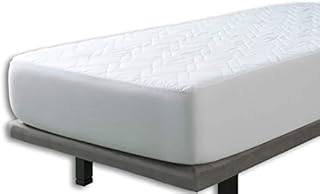 Velfont Cotton Quilted Mattress Protector, Emperor Bed Size 200 x 200cm