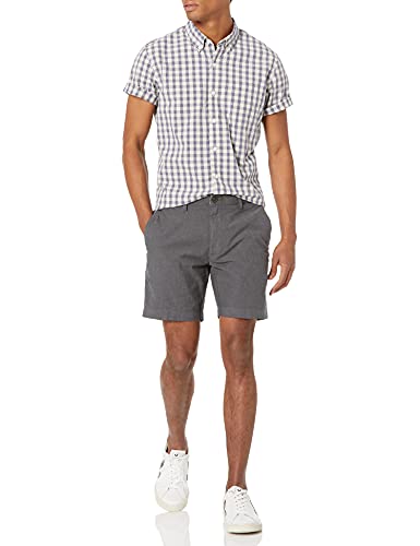 Image of Amazon Essentials Men's Slim-Fit 7 inch Lightweight Comfort Stretch Oxford Shorts with Tapered Leg