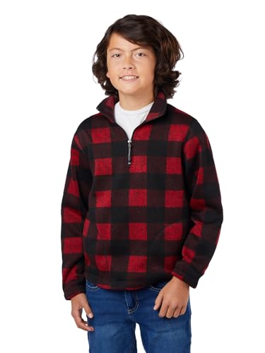 Landway 9893K 1/4-Zip Sweater-Knit Fleece