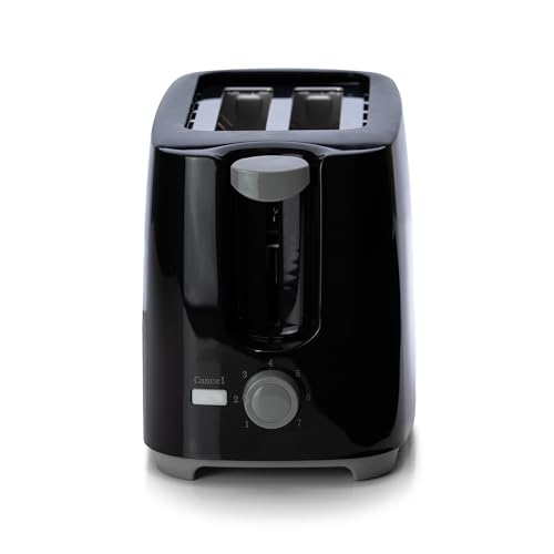 STATUS Madison 2 Slice Toaster – 750 W, Black, Variable Browning, Removable Crumb Tray (2SLBLKMADISONX4) - Image 4
