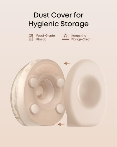 Image of eufy Security Wearable Breast Pump S2 /S2 Pro, Dust Cover (2-Pack) | Breast Pump Replacement Parts, Leak-Proof, Dust-Proof