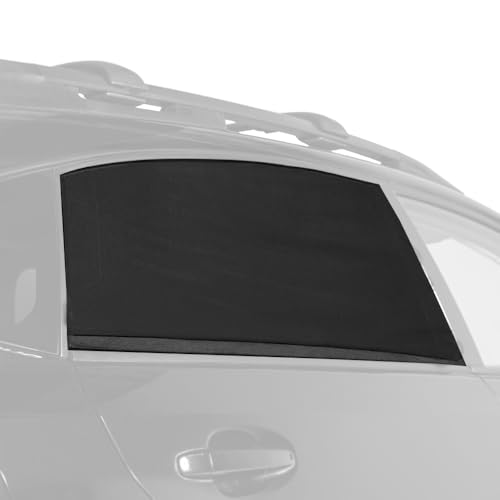 LUNO Medium Car Window Screens (2 Pack) - Universally Compatible with Bronco Sport, Tesla 3, Ford Scape, Subaru Crosstrek, Subaru Outback, Cherokee, VW Tiguan, Toyota Prius & More