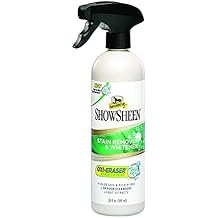 Absorbine ShowSheen Stain Remover & Horse Whitener, Oxi-Eraser Stain Lifters, 20oz