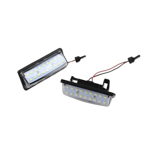 Lámpara de matrícula Canbus sin error para QX56 y QX80 plafón 12V LED